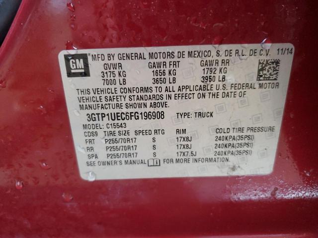 3GTP1UEC6FG196908 GMC Sierra C1500 Sle