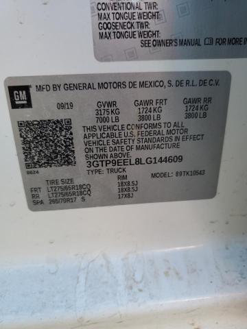 3GTP9EEL8LG144609 GMC Sierra K1500 At4