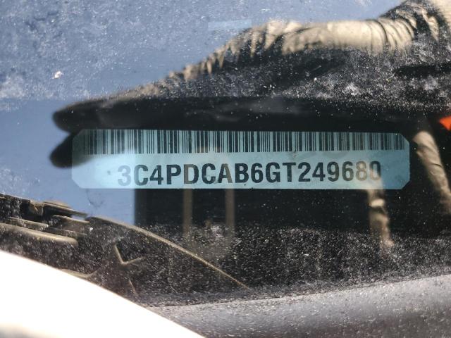 3C4PDCAB6GT249680 Dodge JOURNEY SE