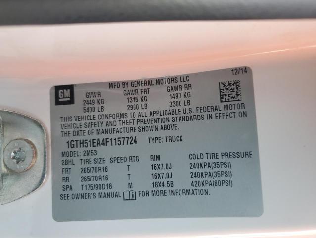 1GTH51EA4F1157724 GMC Canyon
