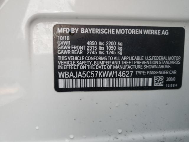 WBAJA5C57KWW14627 BMW 530 I