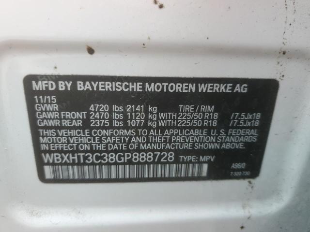 WBXHT3C38GP888728 BMW X1 Xdrive28i