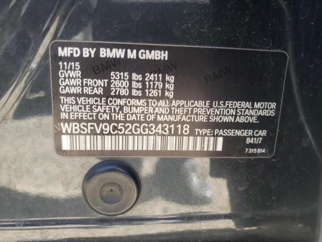 WBSFV9C52GG343118 BMW M5
