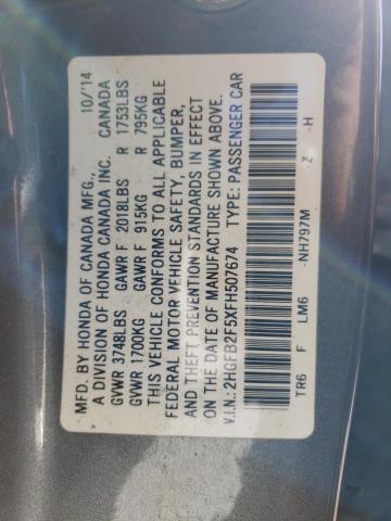 2HGFB2F5XFH507674 Honda Civic Lx