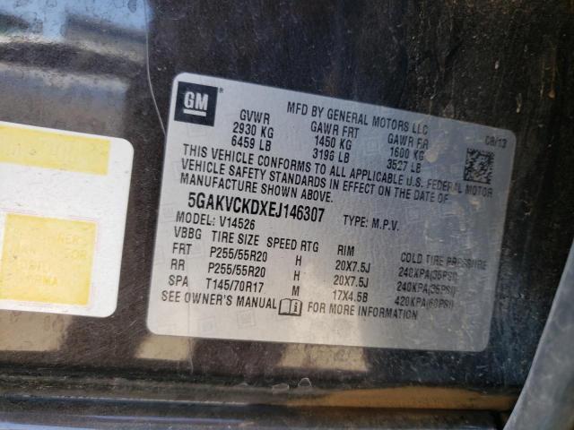 5GAKVCKDXEJ146307 Buick Enclave