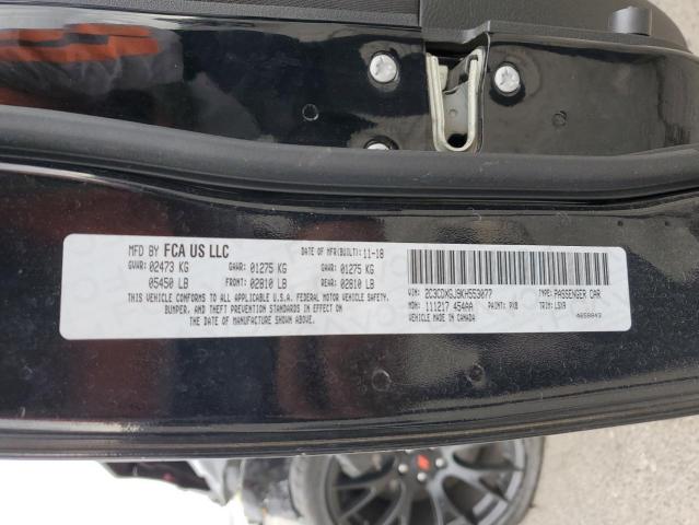 2C3CDXGJ9KH553077 Dodge Charger Scat Pack
