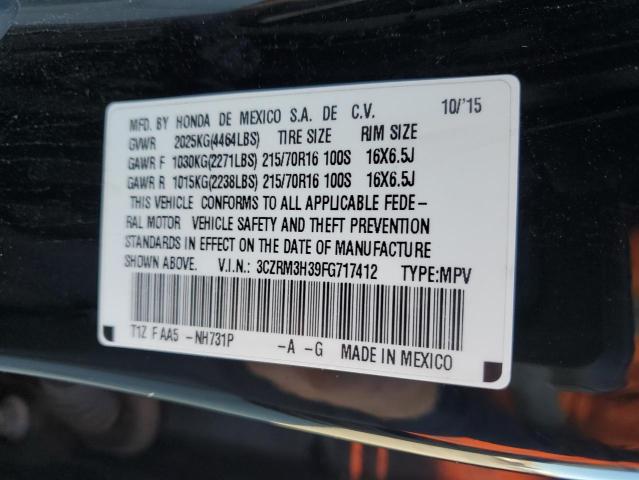 3CZRM3H39FG717412 Honda CR-V LX