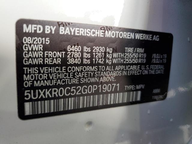 5UXKR0C52G0P19071 BMW X5 Xdrive35i