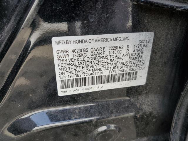 19UDE2F72KA011101 Acura Ilx Premium