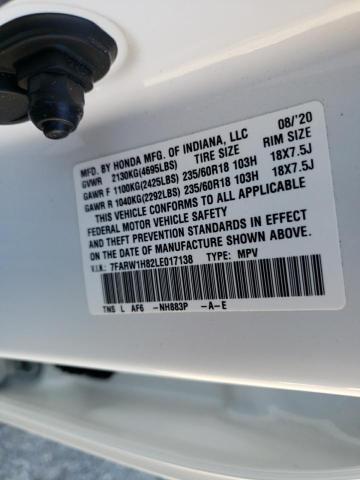 7FARW1H82LE017138 Honda CR-V EXL