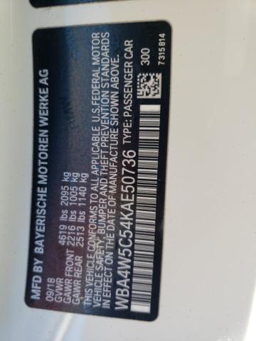 WBA4W5C54KAE50736 BMW 430xi