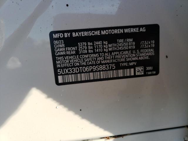 5UX33DT06P9S88375 BMW X4 Xdrive30i