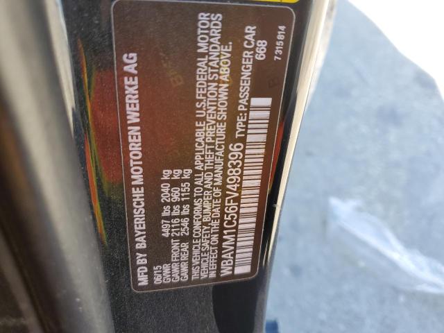 WBAVM1C56FV498396 BMW X1 Sdrive28i