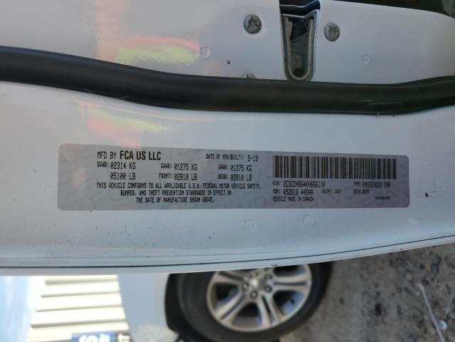 2C3CDXBG4KH666110 Dodge Charger Sxt