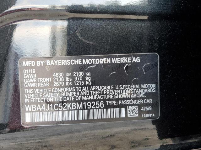 WBA4J1C52KBM19256 BMW 430i Gran Coupe