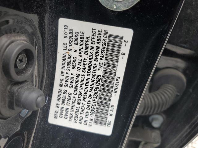 19XFC1F33KE012985 Honda CIVIC EX