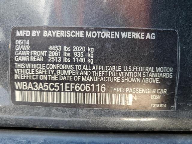 WBA3A5C51EF606116 BMW 328 I