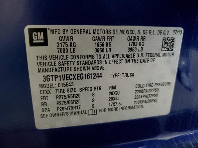 3GTP1VECXEG161244 GMC Sierra C1500 Slt