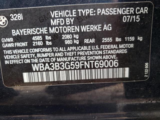 WBA3B3G59FNT69006 BMW 328 XI