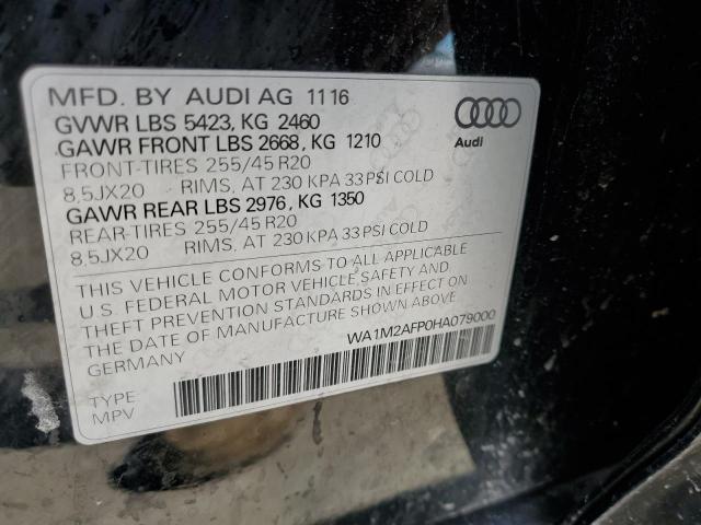 WA1M2AFP0HA079000 Audi Q5 Premium Plus