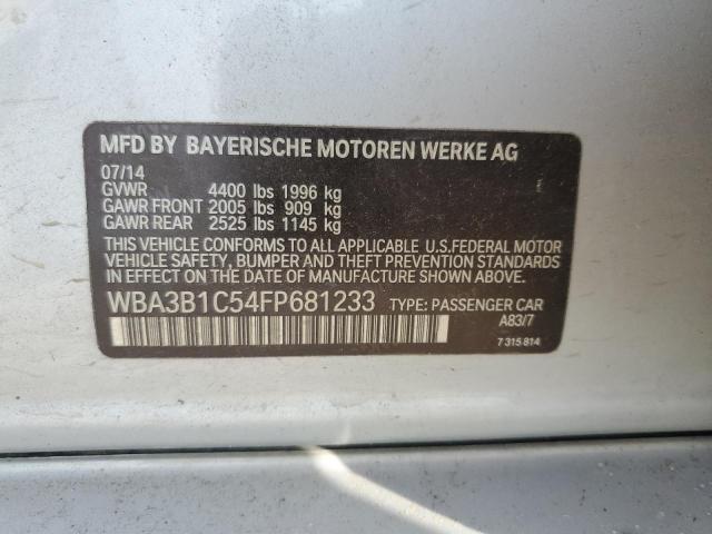 WBA3B1C54FP681233 BMW 320 I