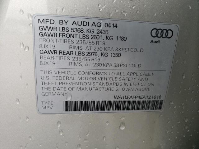 WA1LFAFP4EA121616 Audi Q5 Premium Plus