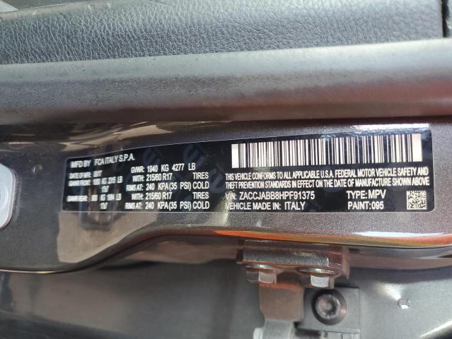 ZACCJABB8HPF91375 Jeep Renegade Latitude