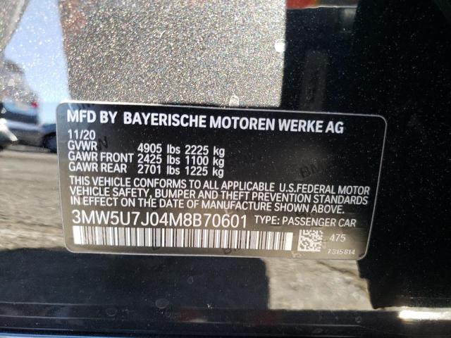 3MW5U7J04M8B70601 BMW M340I