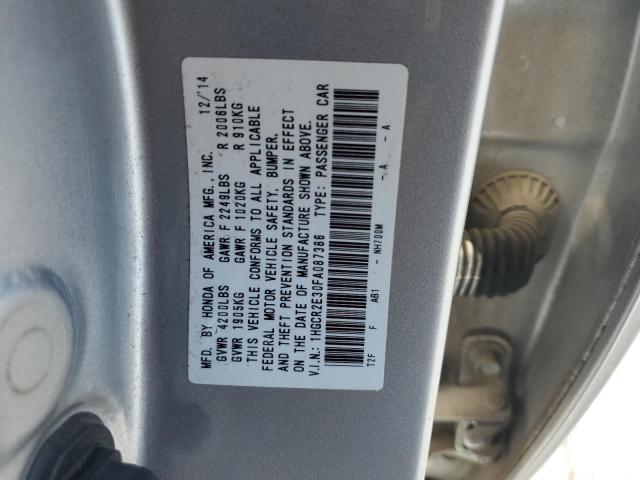 1HGCR2E30FA087386 Honda ACCORD LX