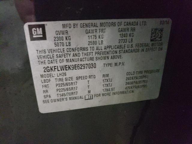 2GKFLWEK9E6297030 GMC Terrain Sle