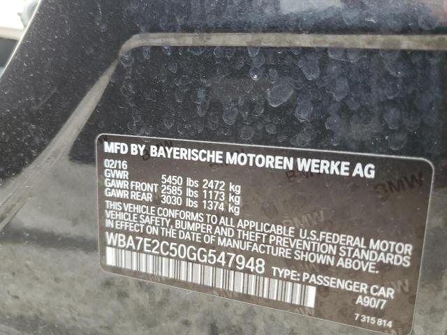 WBA7E2C50GG547948 BMW 740 I