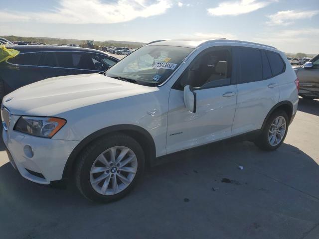 Auction sale of the 2014 Bmw X3 Xdrive35i, vin: 5UXWX7C52E0E78824, lot number: 72643833