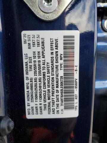 7FART6H93LE006728 Honda Cr-v Touring