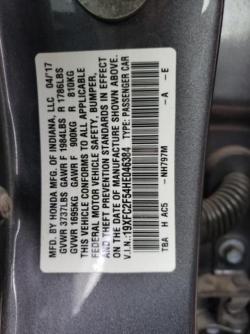 19XFC2F54HE046384 Honda Civic Lx