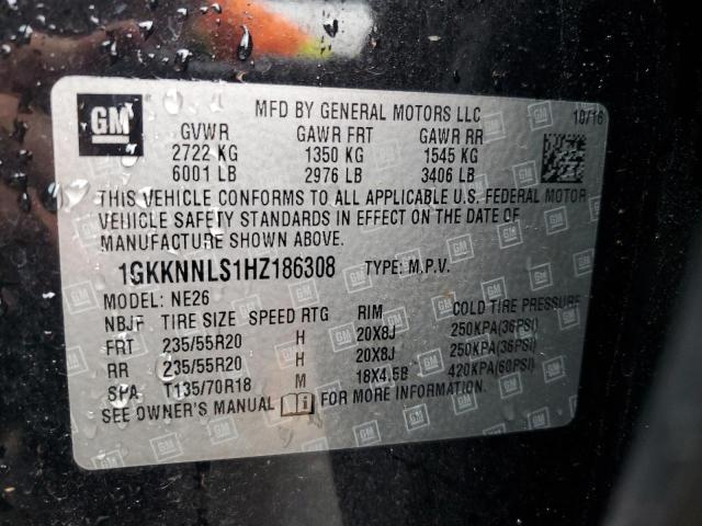 1GKKNNLS1HZ186308 GMC Acadia Slt-2