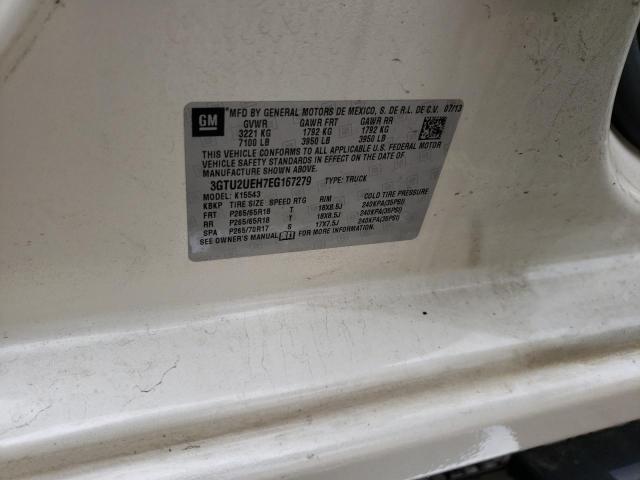 3GTU2UEH7EG167279 GMC Sierra K1500 Sle