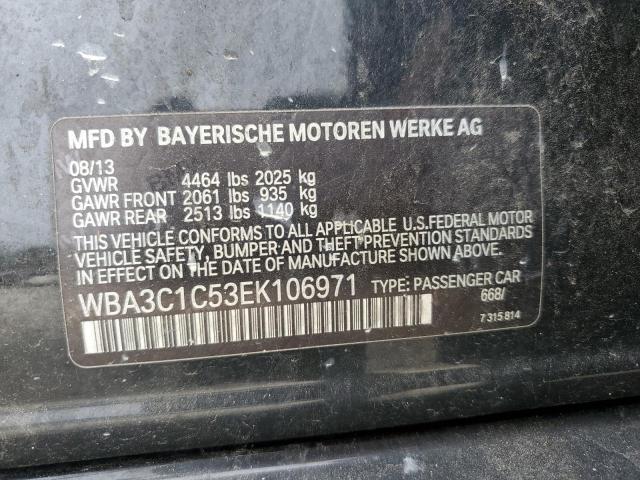 WBA3C1C53EK106971 BMW 328 I Sulev