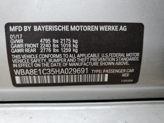 WBA8E1C35HA029691 BMW 330e