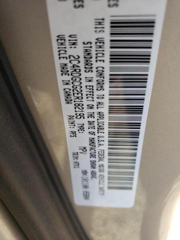 2C4RDGCG2ER182195 Dodge Grand Caravan Sxt