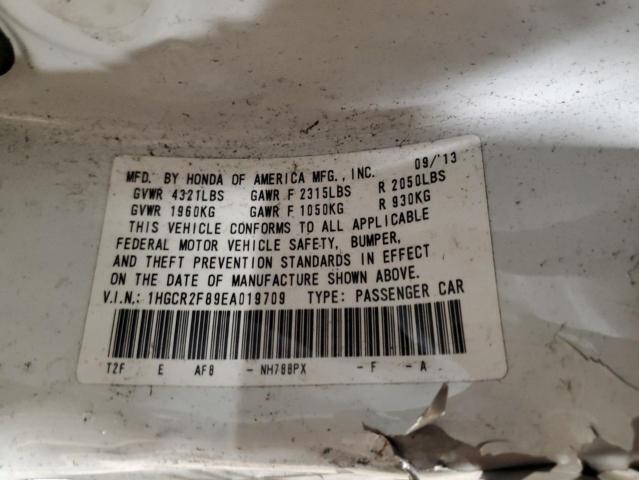 1HGCR2F89EA019709 Honda ACCORD EXL
