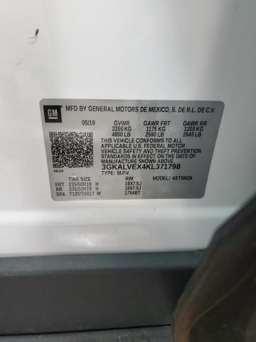 3GKALVEX4KL371798 GMC Terrain Slt