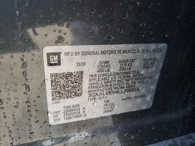 3GKALVEV4LL209914 GMC Terrain Slt