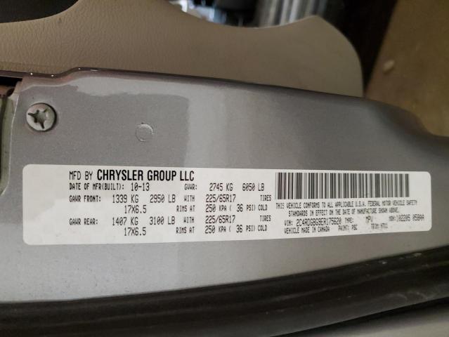 2C4RDGBG9ER175620 Dodge Grand Caravan Se