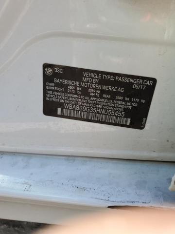 WBA8B9G35HNU55455 BMW 330 I