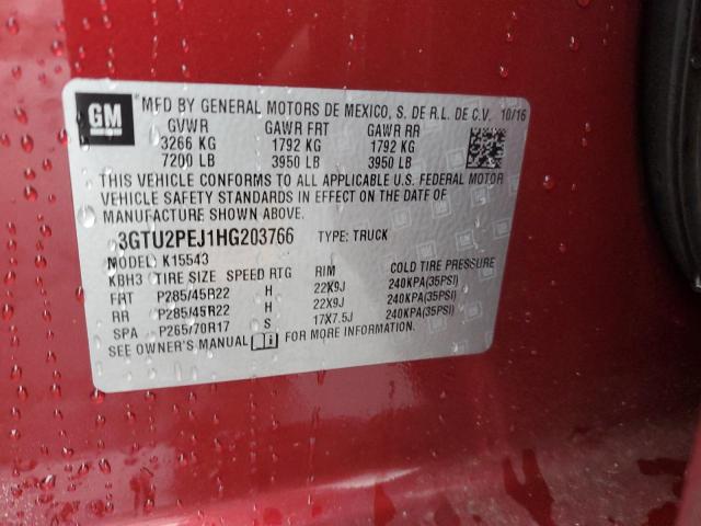 3GTU2PEJ1HG203766 GMC Sierra K1500 Denali