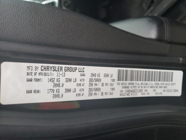 1C4RDHAG8EC313955 Dodge Durango Sxt