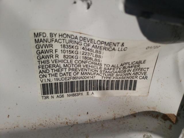 19UDE2F86NA004147 Acura Ilx Premium A-spec