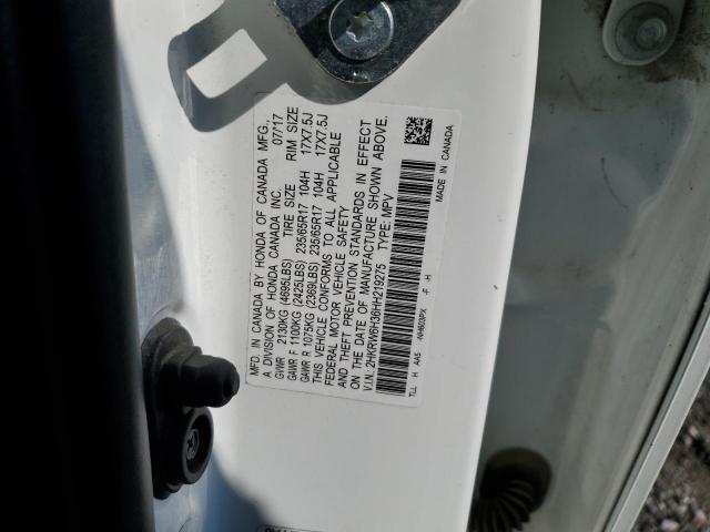 2HKRW6H36HH219275 Honda CR-V LX