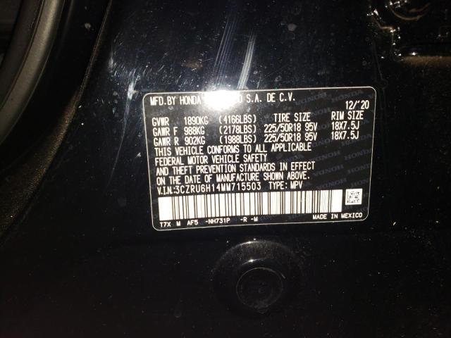 3CZRU6H14MM715503 Honda HR-V SPORT
