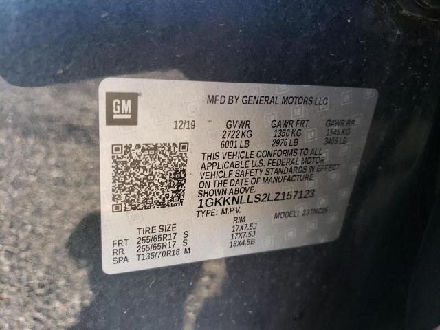 1GKKNLLS2LZ157123 GMC Acadia At4